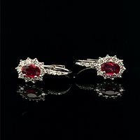 Earrings Cianfrone Gioielli Woman in Gold Rubino 0.94 Ct OROR-35-198 - OROR-35-198